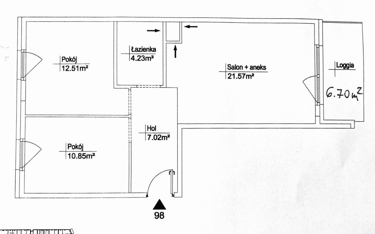 Apartment Downtown View 3 60m2+ Free Garage 2km Old Town Metro 9min Tram Warsaw